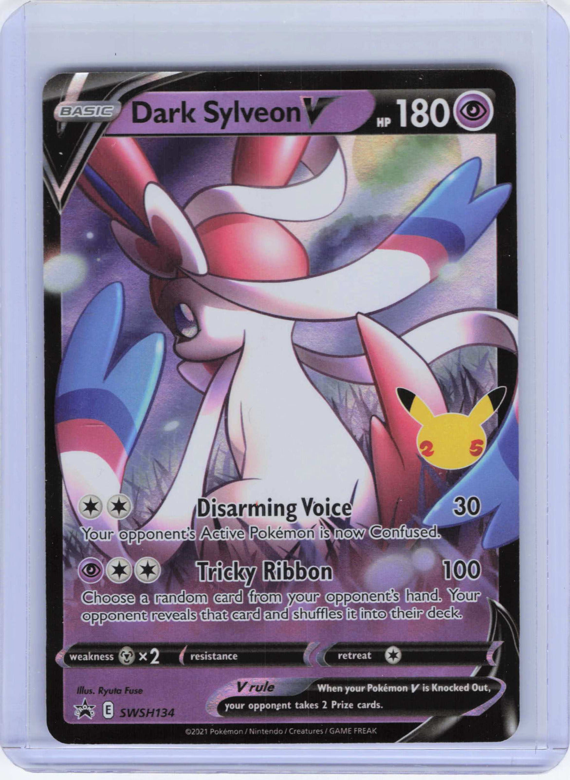 Dark Sylveon V #SWSH134 Holo Pokemon SWSH: Sword & Shield Promo Cards