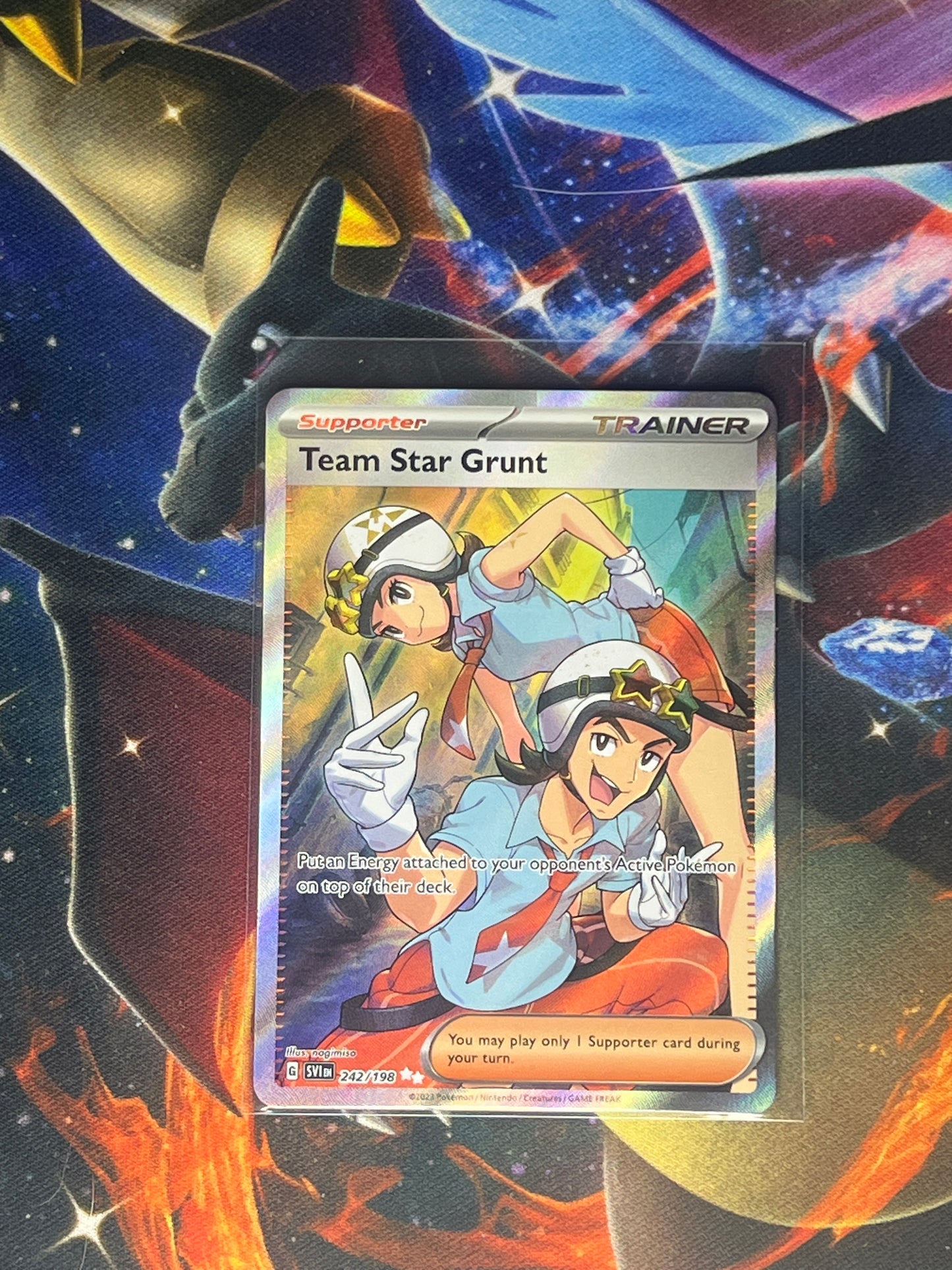 Team Star Grunt #242 Pokemon Scarlet & Violet