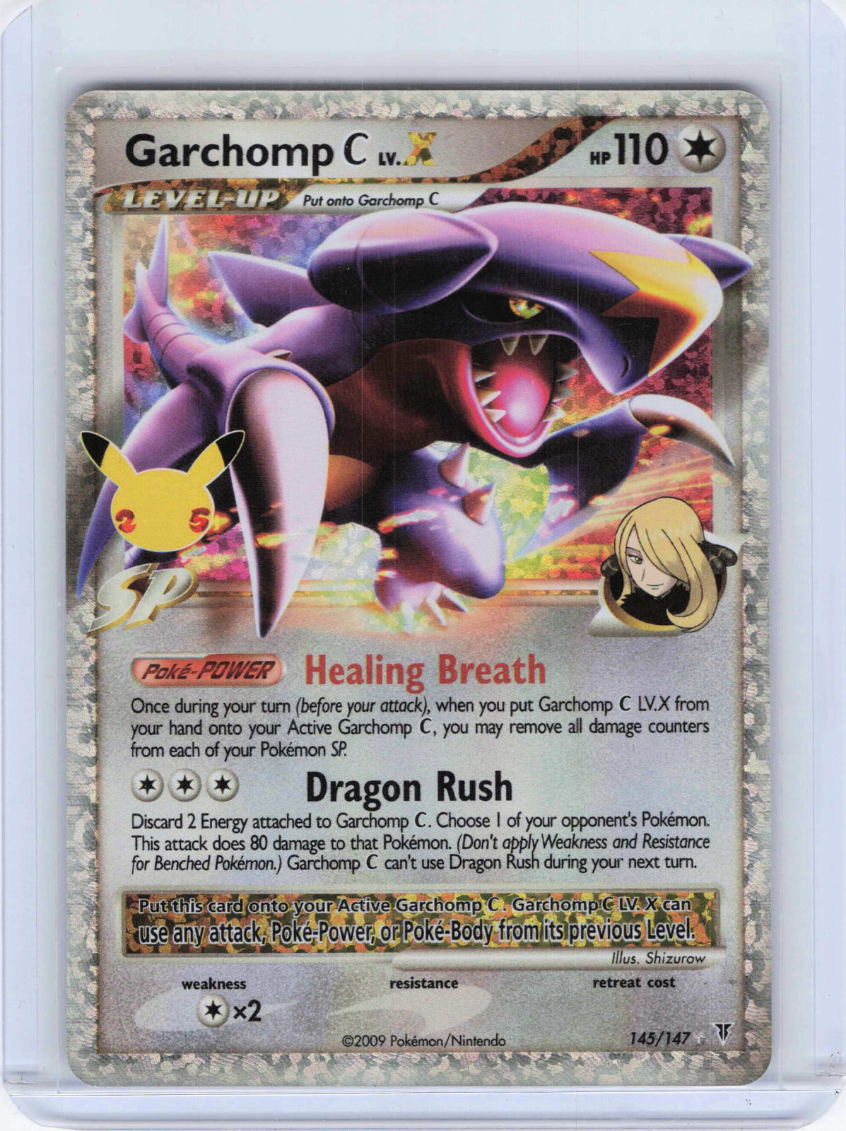 Garchomp C LV.X #145/147 Holo Pokemon Celebrations: Classic Collection