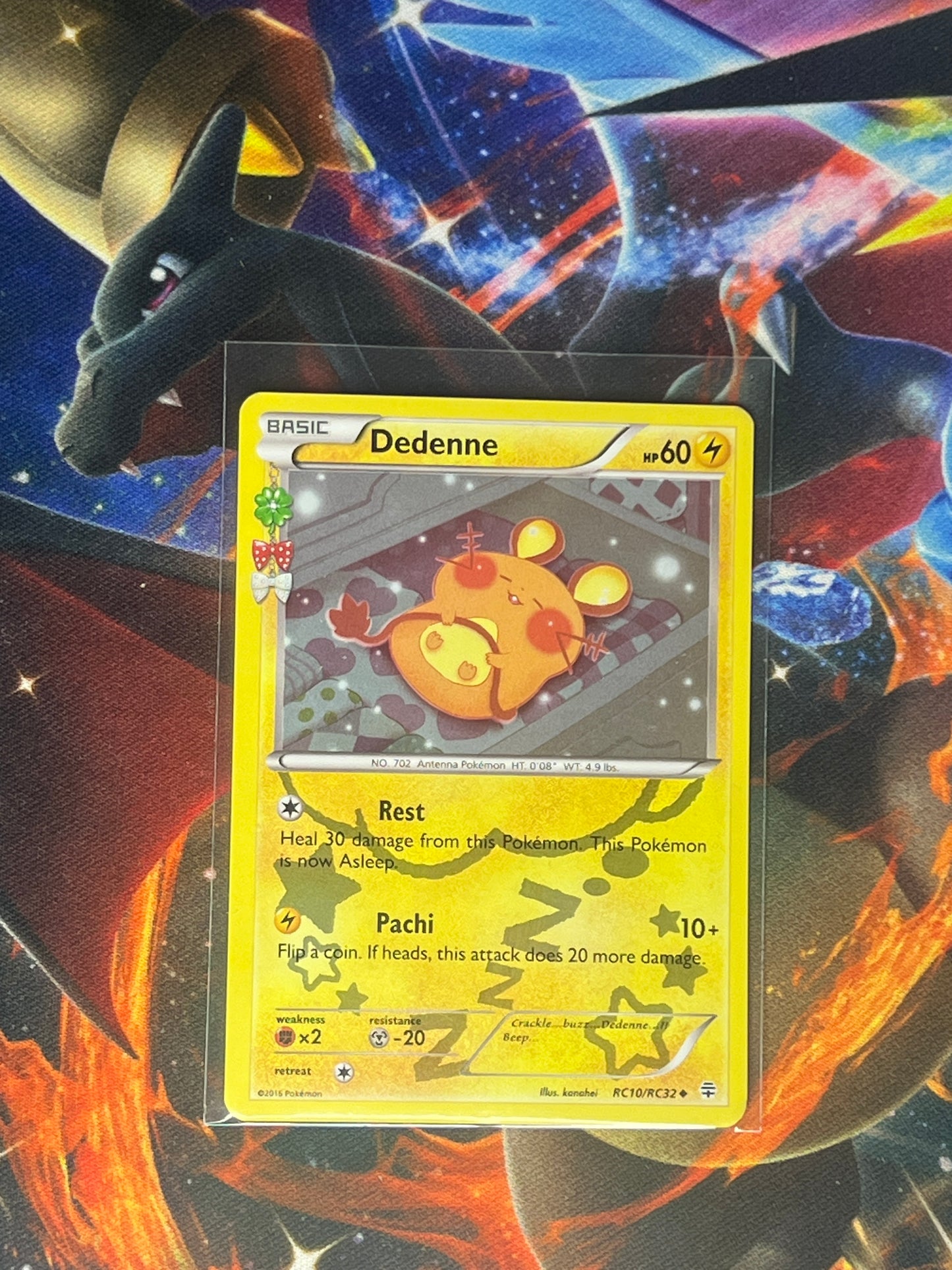 Dedenne #RC10 Pokemon Generations