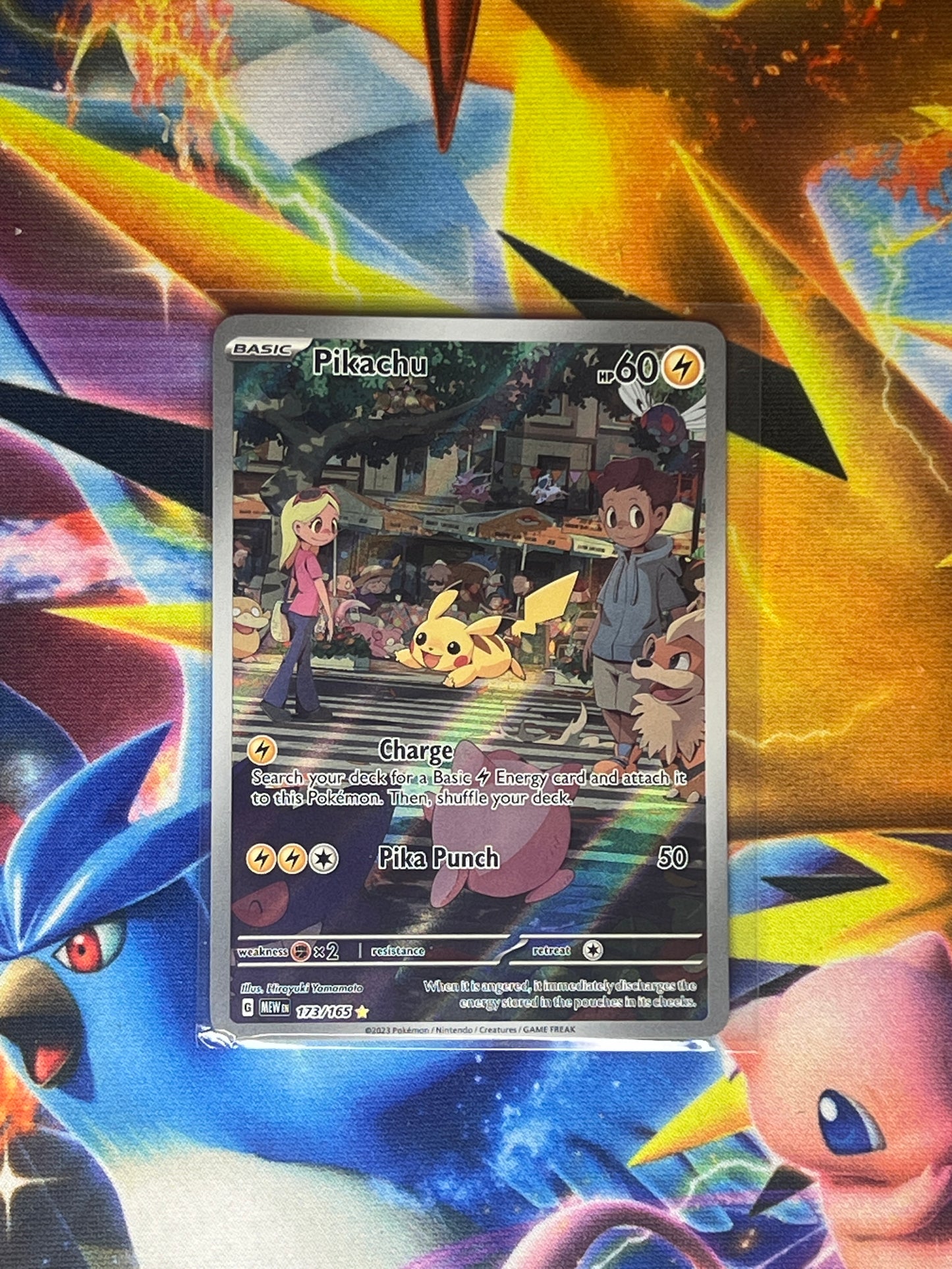 Pikachu #173 Pokemon Scarlet & Violet 151