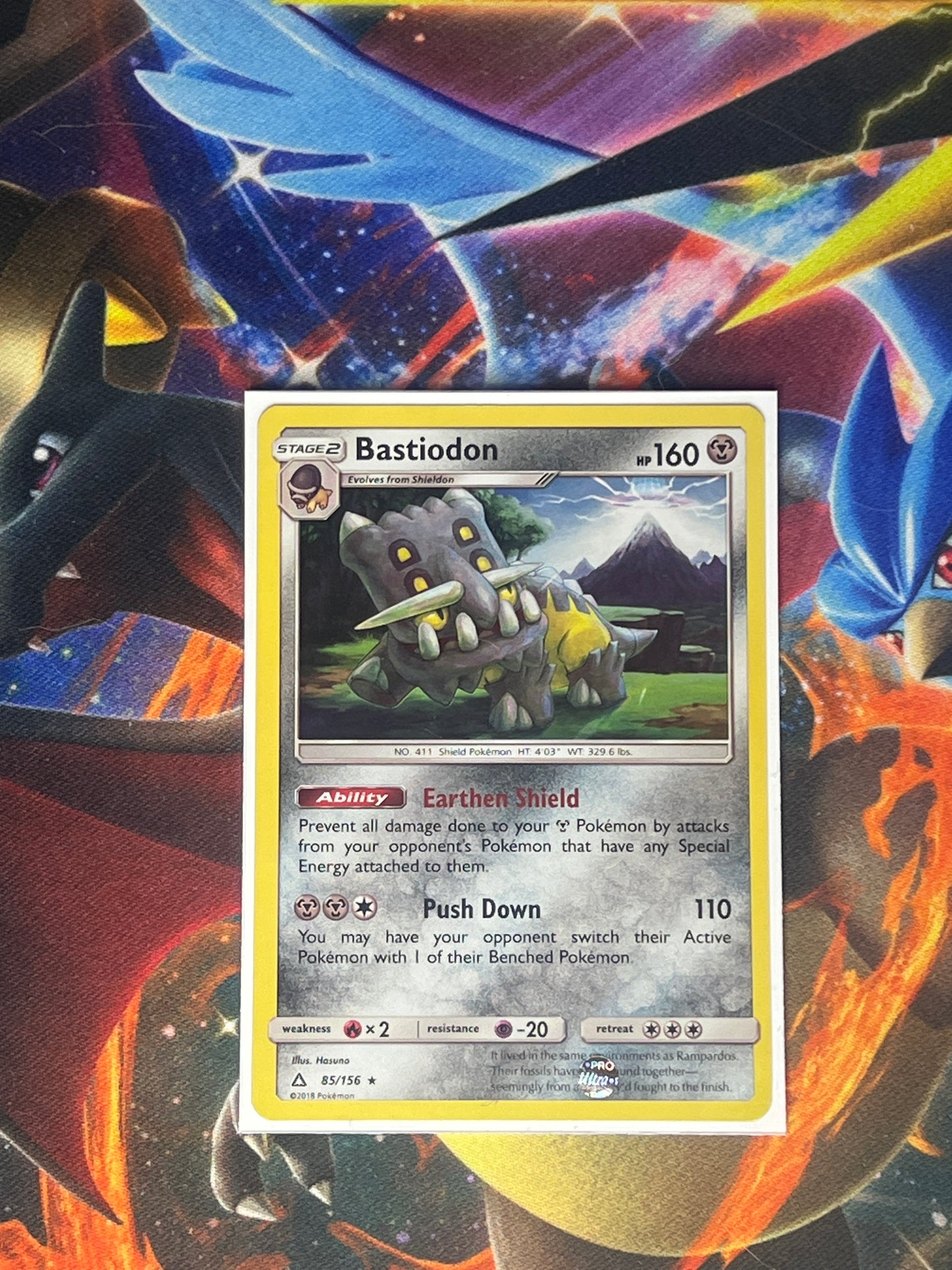 Bastiodon #85 Pokemon Ultra Prism