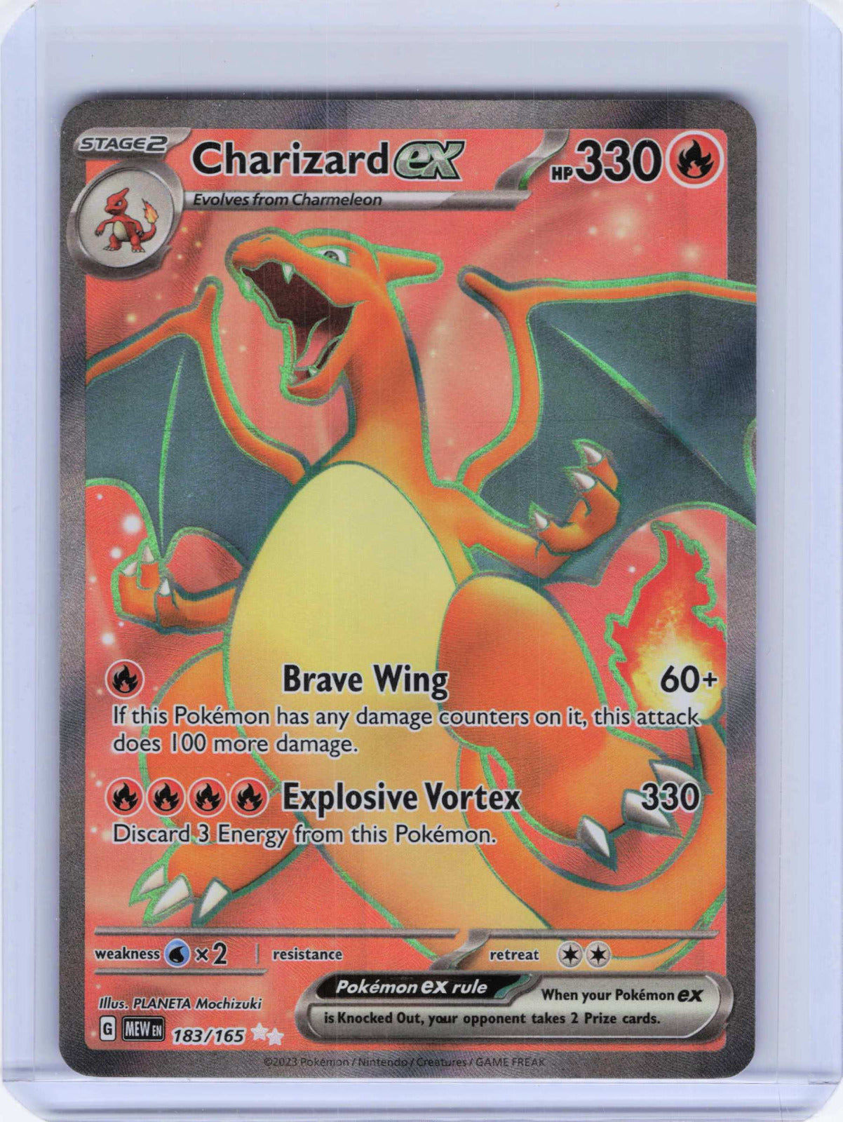 Charizard ex #183/165 Pokemon SV: Scarlet & Violet 151
