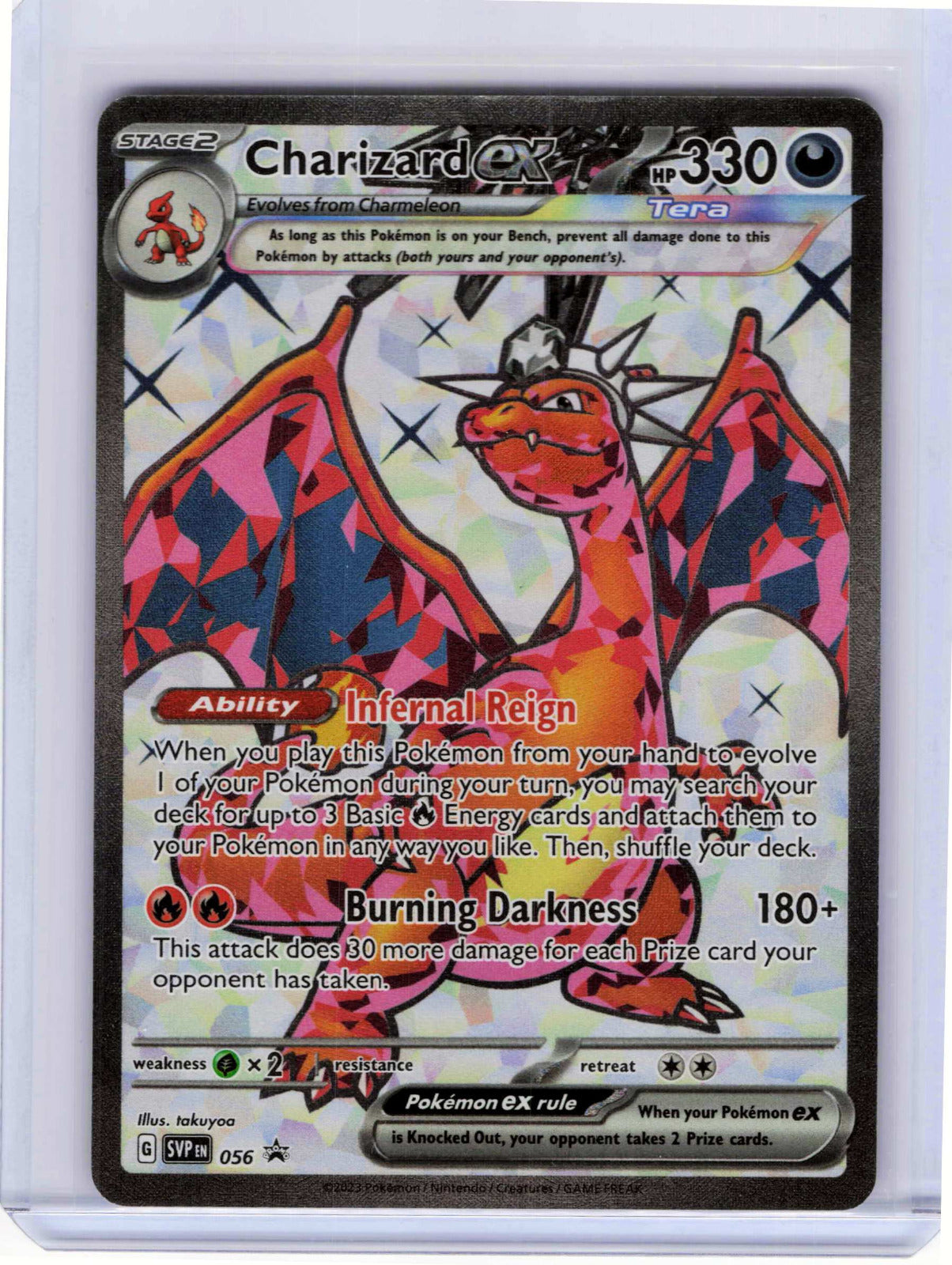 Charizard ex #056 Pokemon SV: Scarlet & Violet Promo Cards
