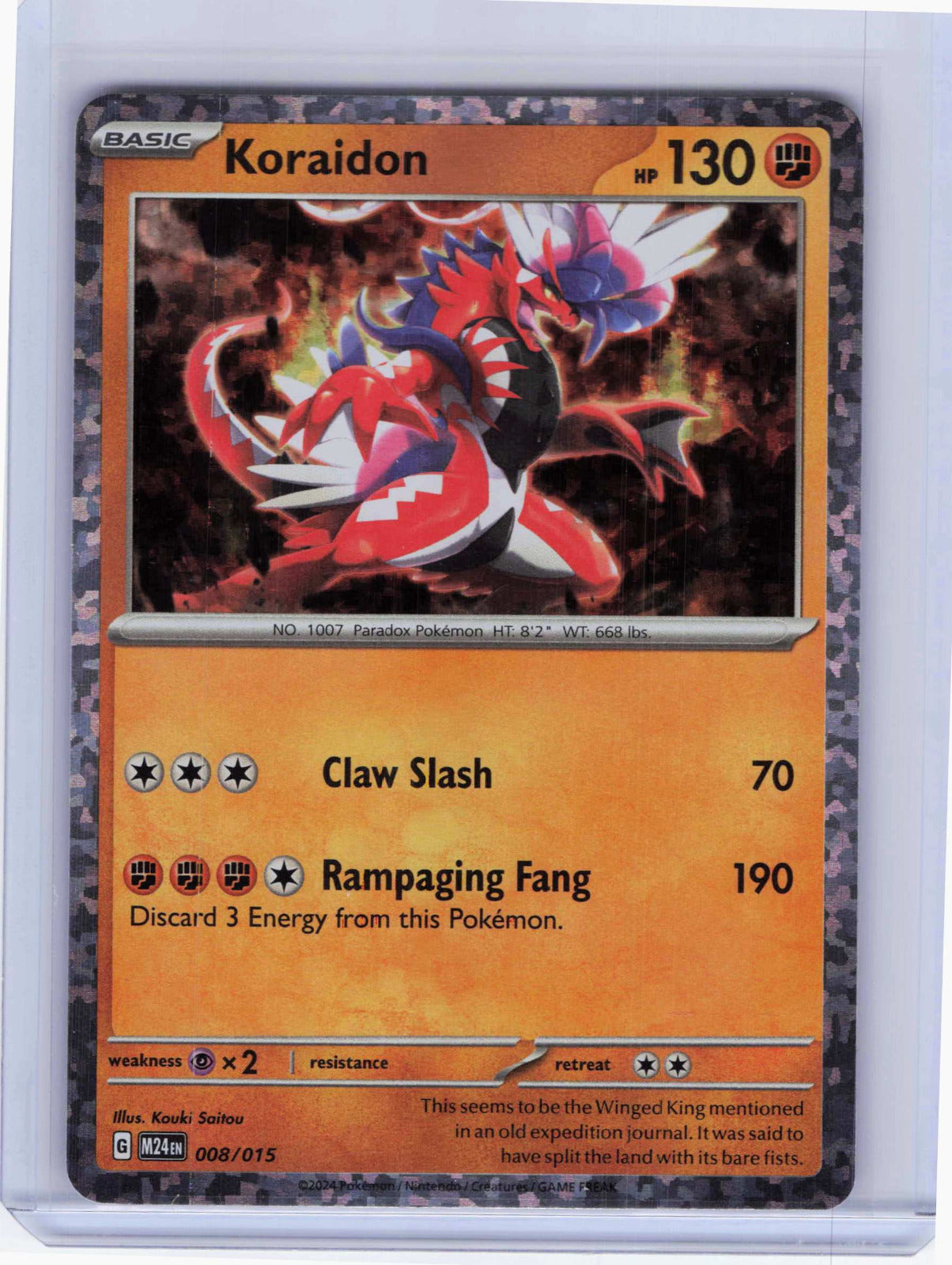 Koraidon #008/015 Holo Pokemon McDonald's Promos 2024