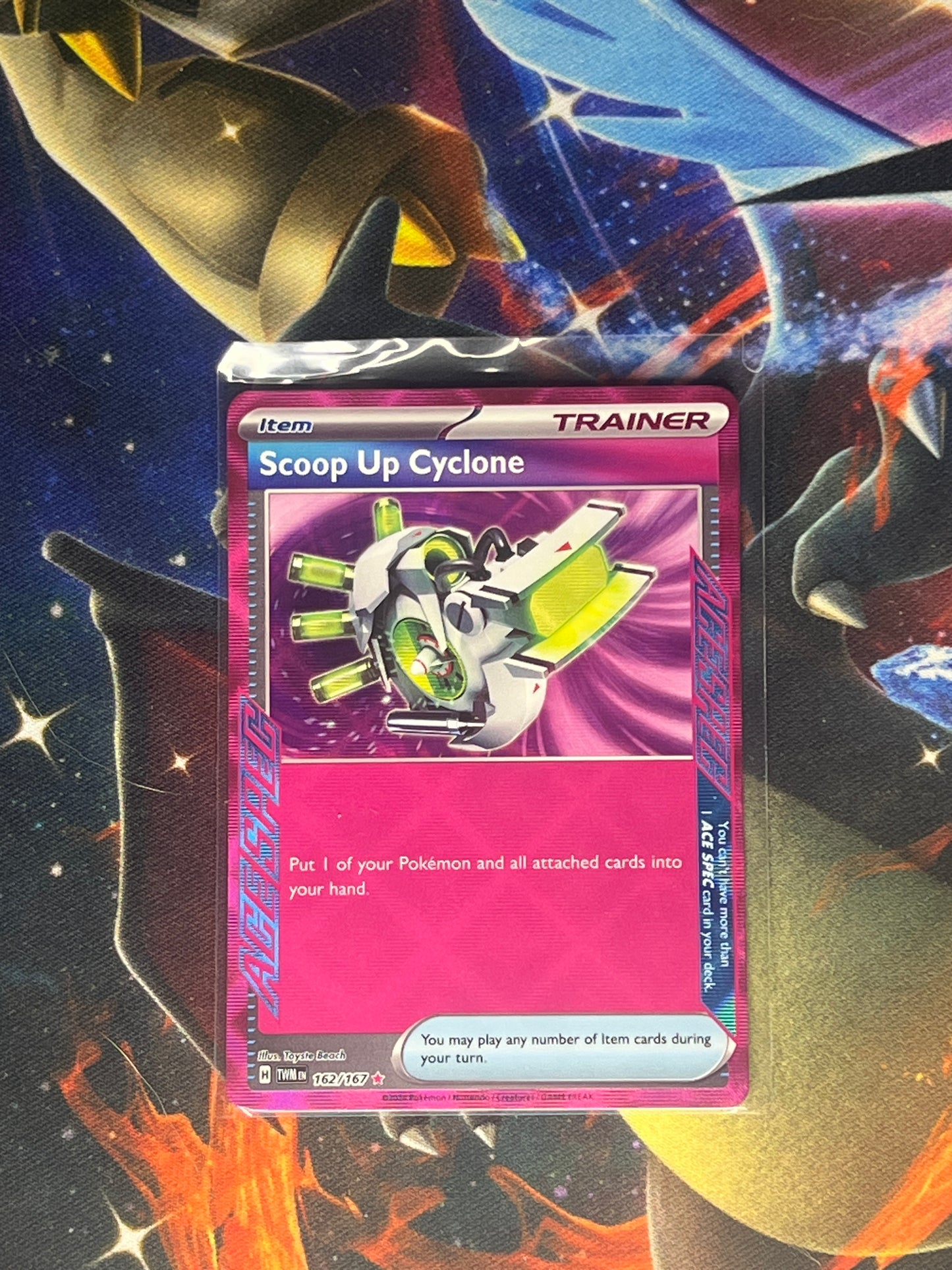 Scoop Up Cyclone #162 Pokemon Twilight Masquerade