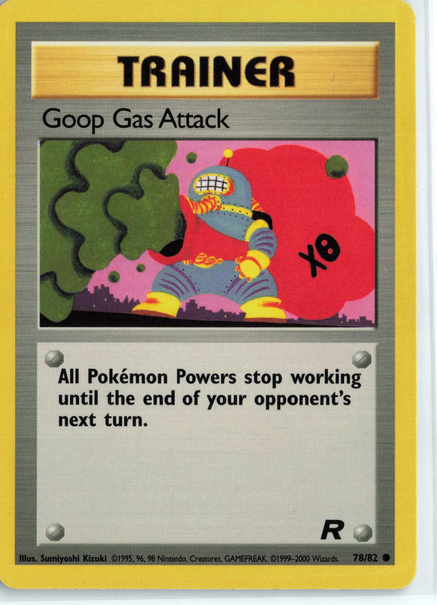 Goop Gas Attack 78/82, HP Condition, Pokemon Team Rocket