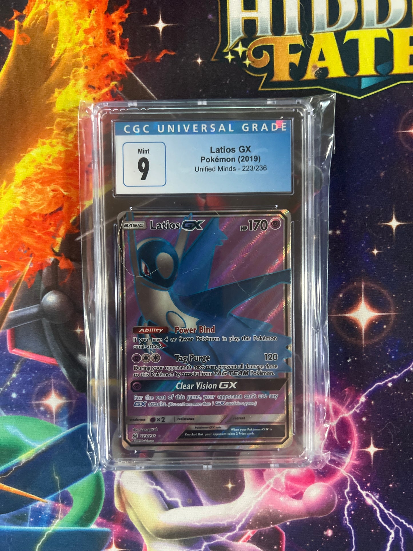 Latios GX #223 Pokemon Unified Minds