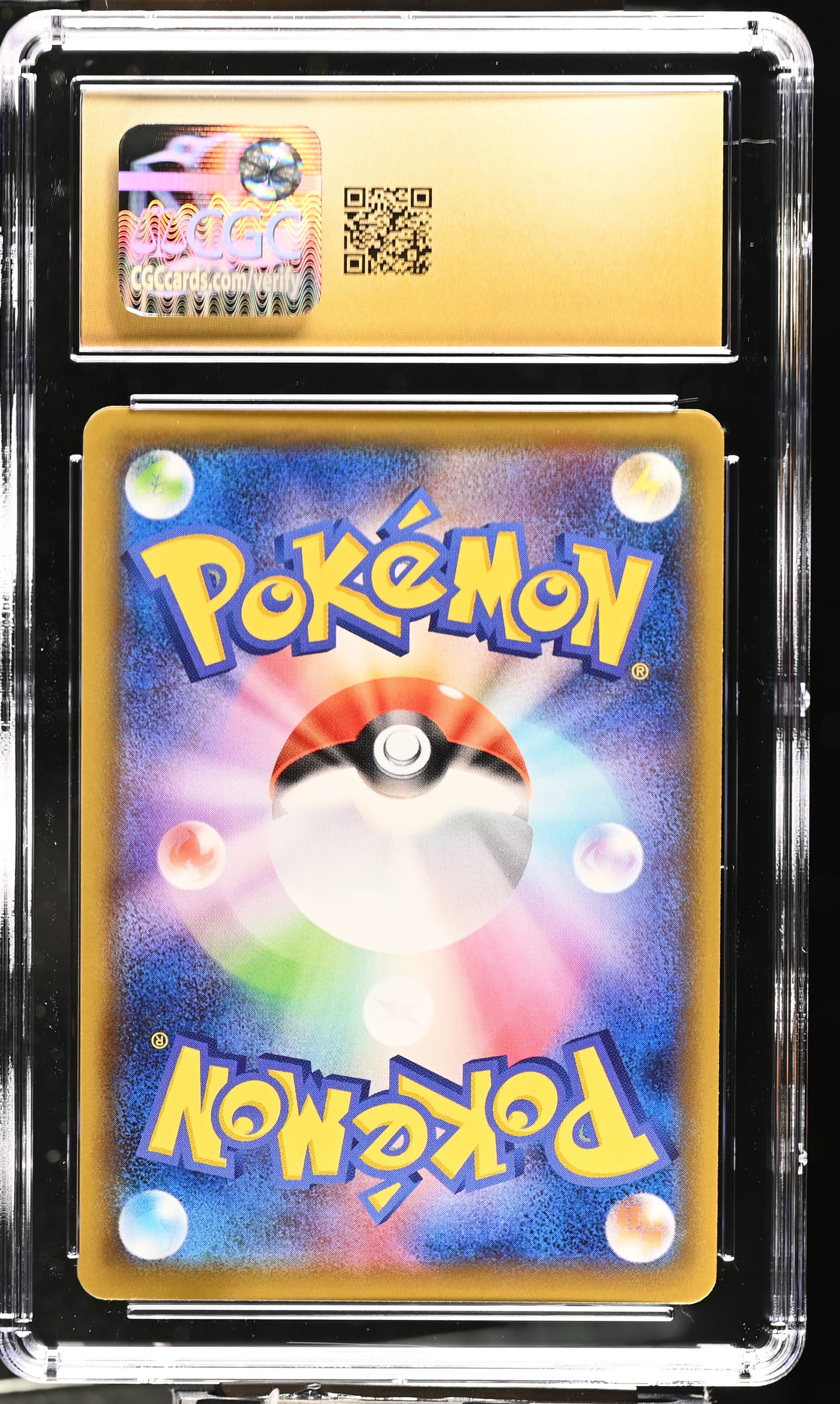 Coalossal V #042/076 Pokemon Japanese Legendary Heartbeat Graded CGC 10 Pristine (Back)