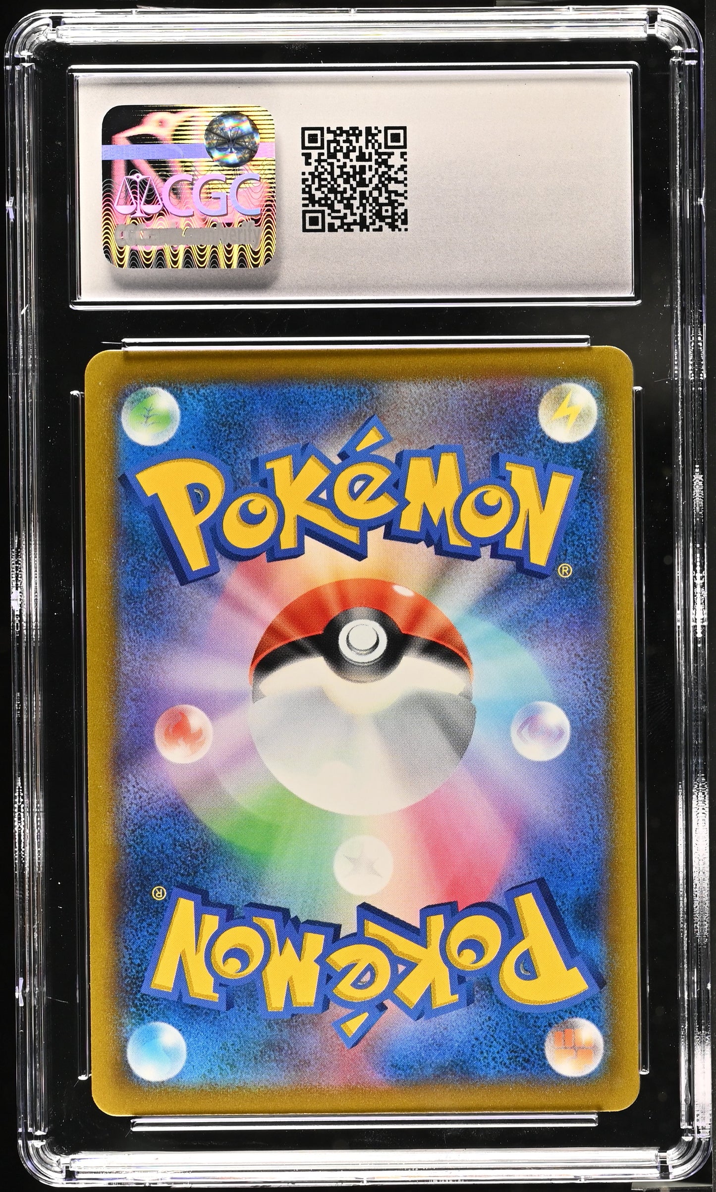 Hoothoot #073/067 Pokemon Japanese Battle Region Graded CGC 10 (Back)