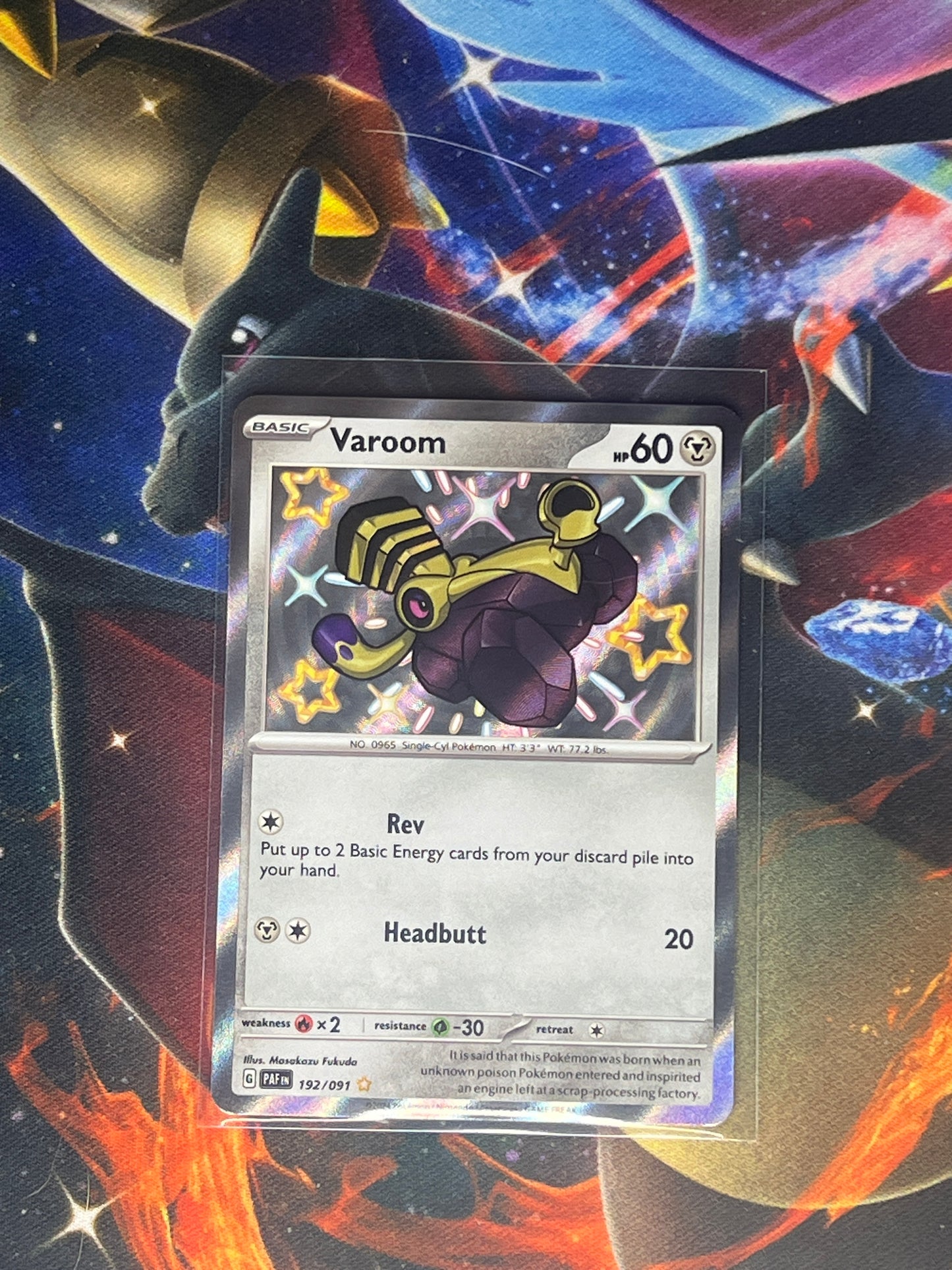 Varoom #192 Pokemon Paldean Fates
