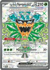 Teal Mask Ogerpon ex #190 Pokemon Twilight Masquerade