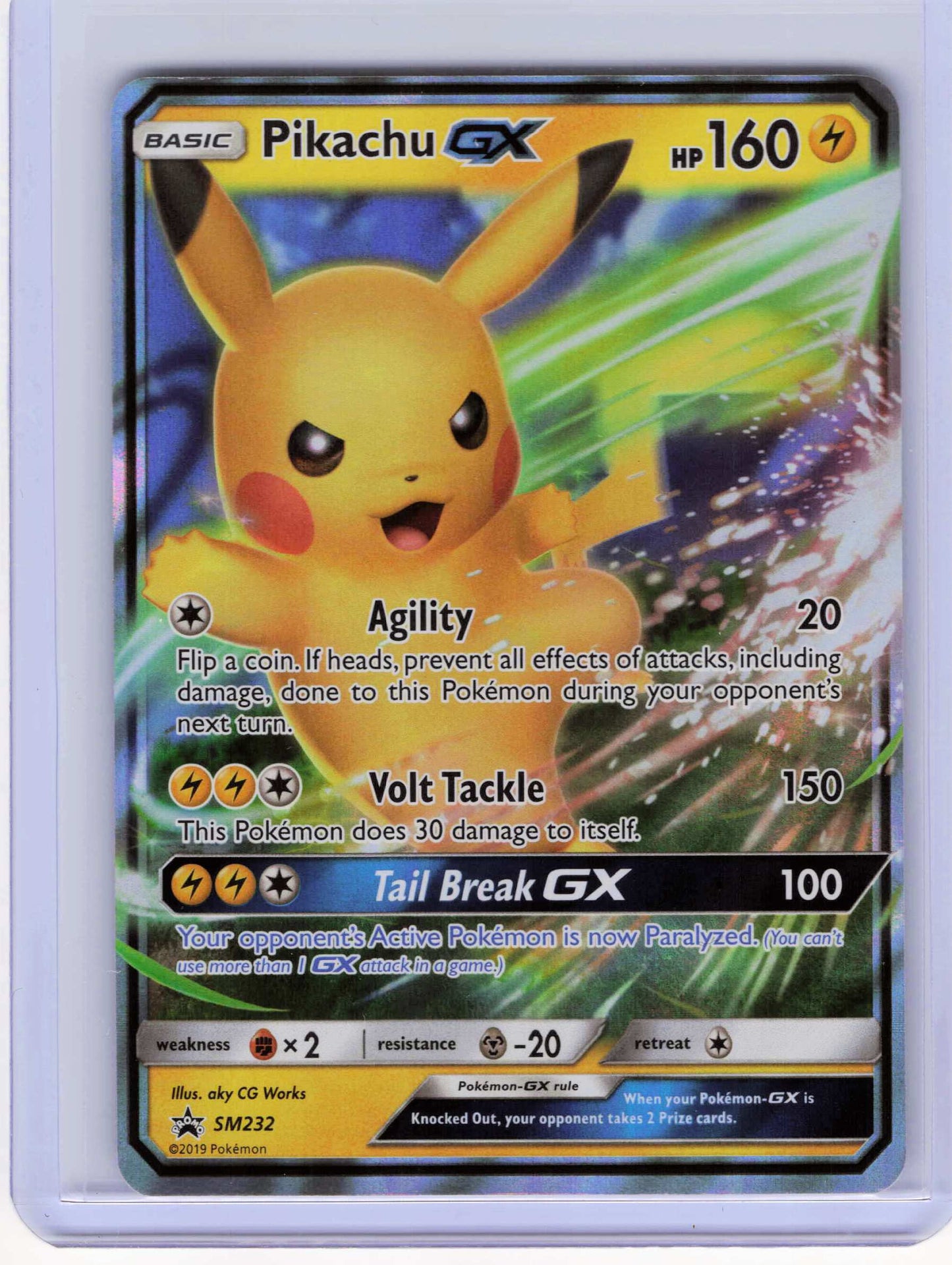 Pikachu GX - SM232 Promo SM Promos