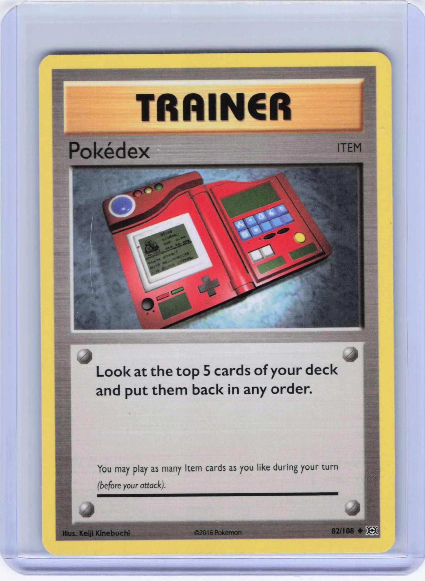 Pokedex 82/108, MP Condition, Pokemon XY - Evolutions