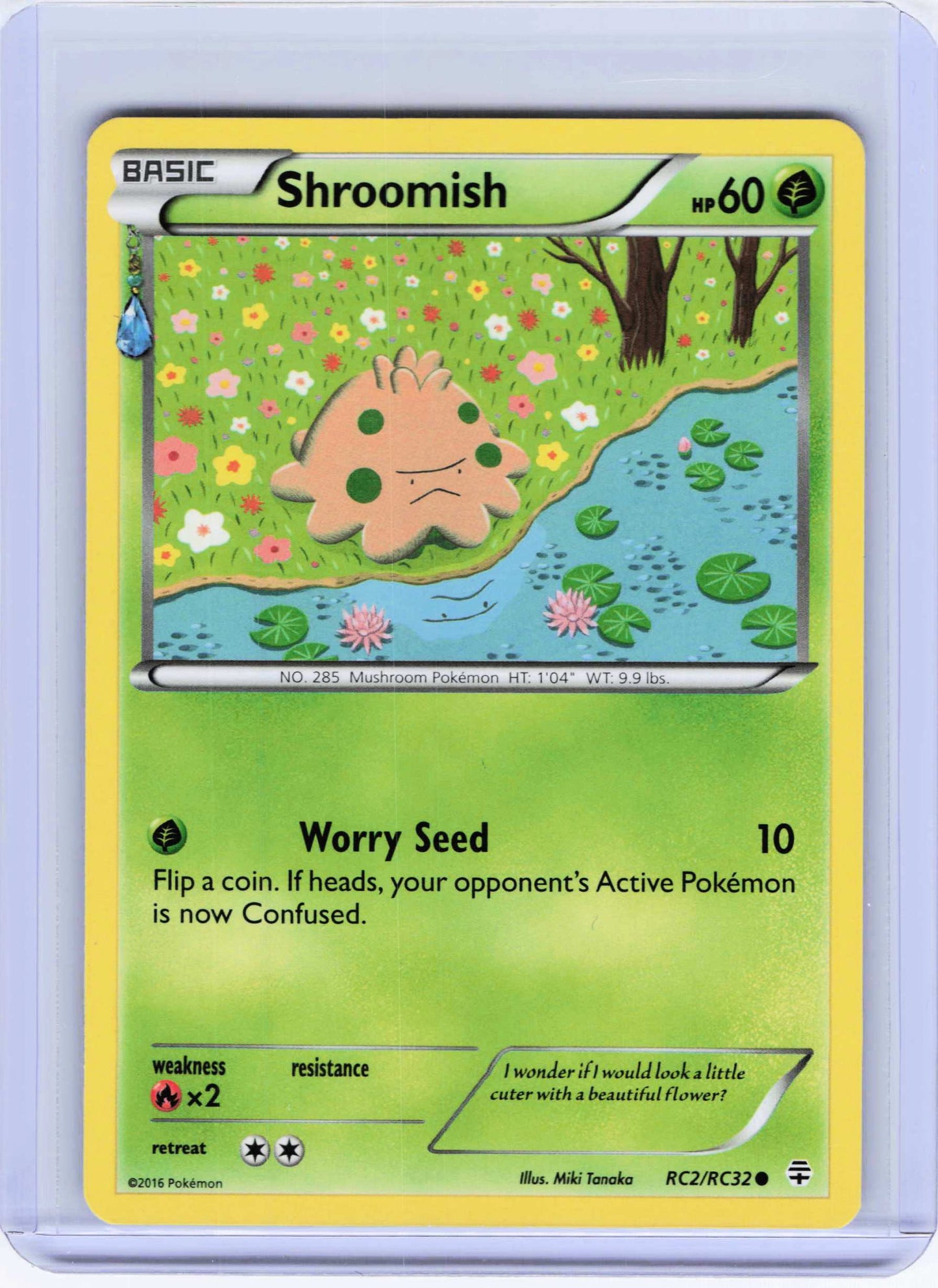 Shroomish RC2/RC32 Common Generations: Radiant Collection NM