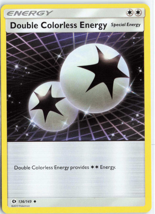 Double Colorless Energy #136/149 Pokemon SM Base Set
