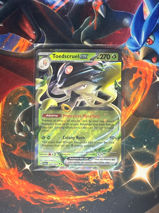 Toedscruel Ex #5 Pokemon Paldean Fates