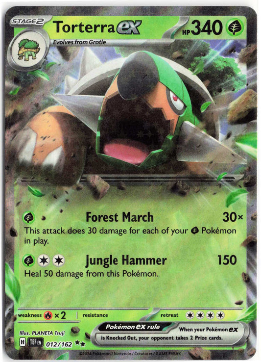Torterra ex #012/162 Pokemon SV05: Temporal Forces