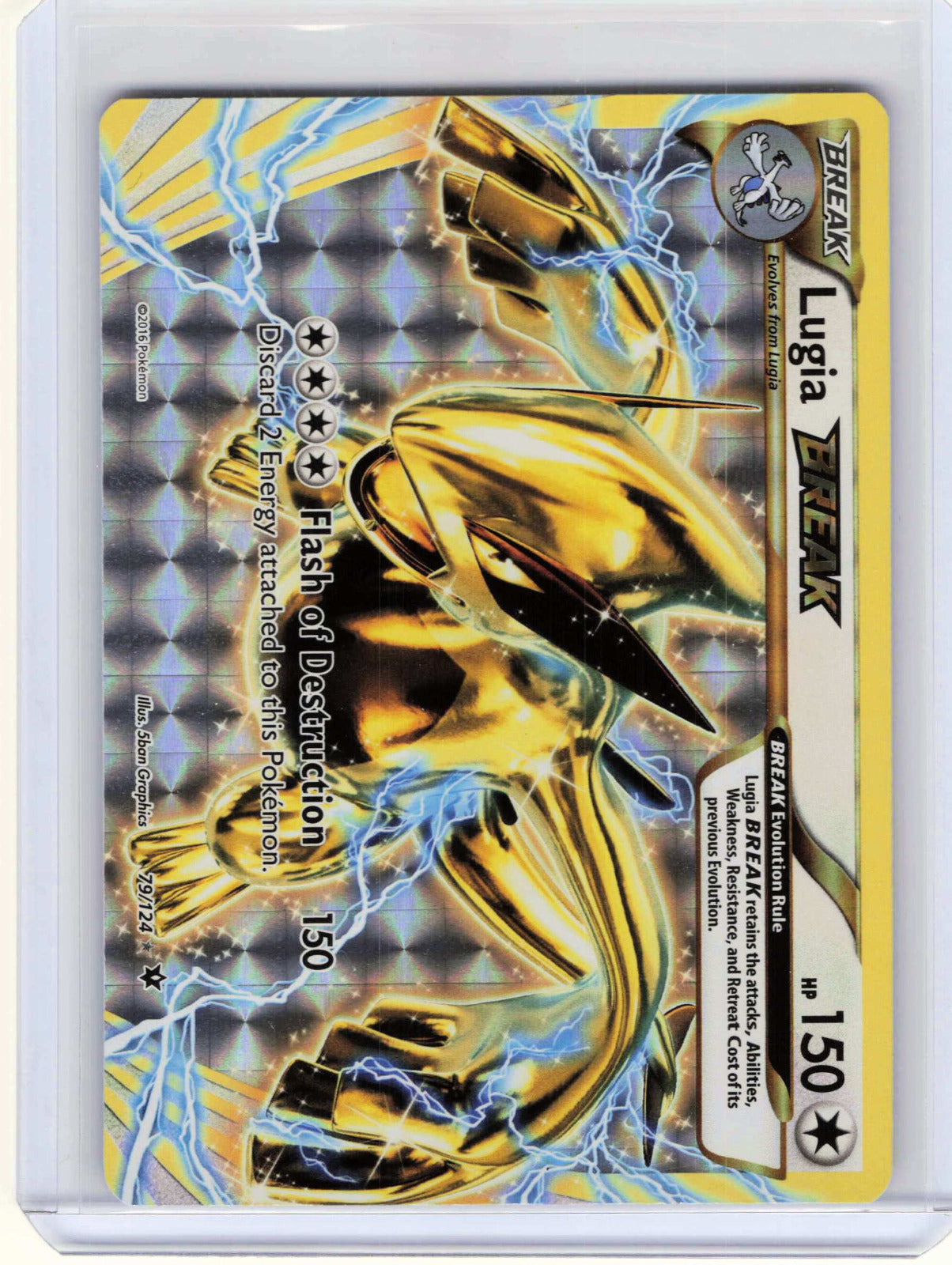 Lugia BREAK #79/124 Pokemon XY Fates Collide