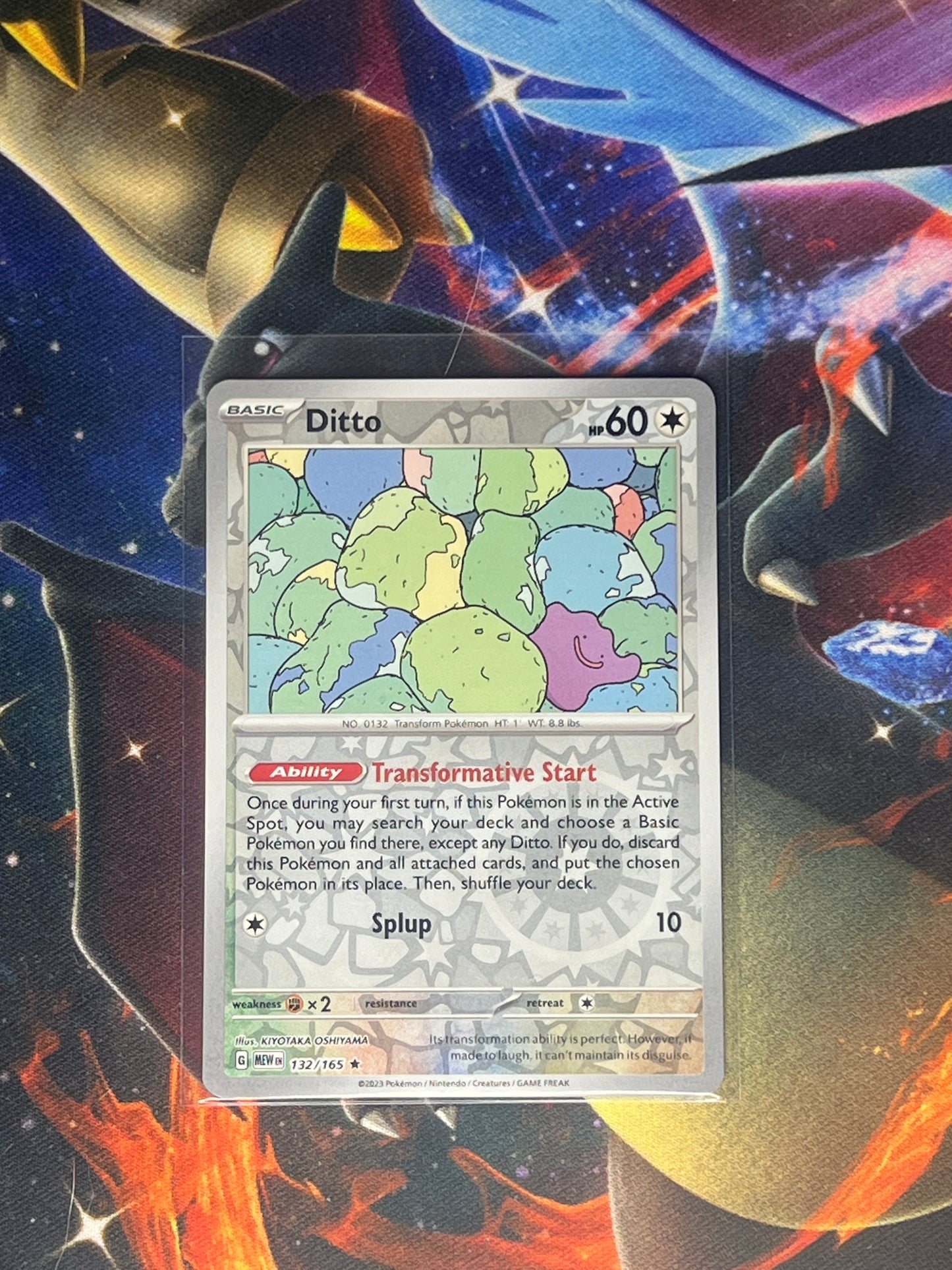 Ditto [Reverse Holo] #132 Pokemon Scarlet & Violet 151