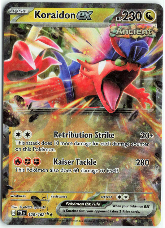 Koraidon ex #120/162 Pokemon SV05: Temporal Forces