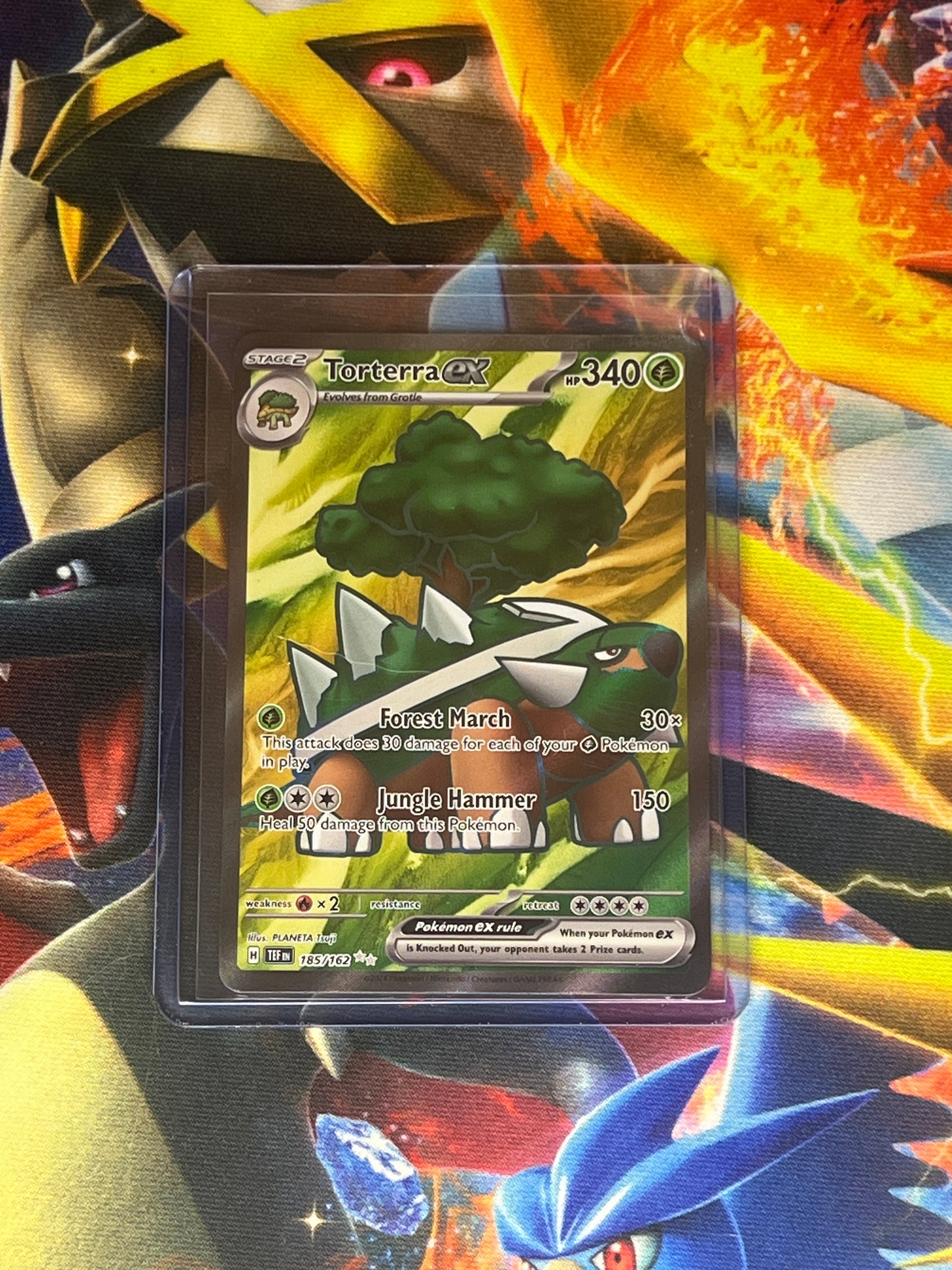 Torterra Ex #185 Pokemon Temporal Forces