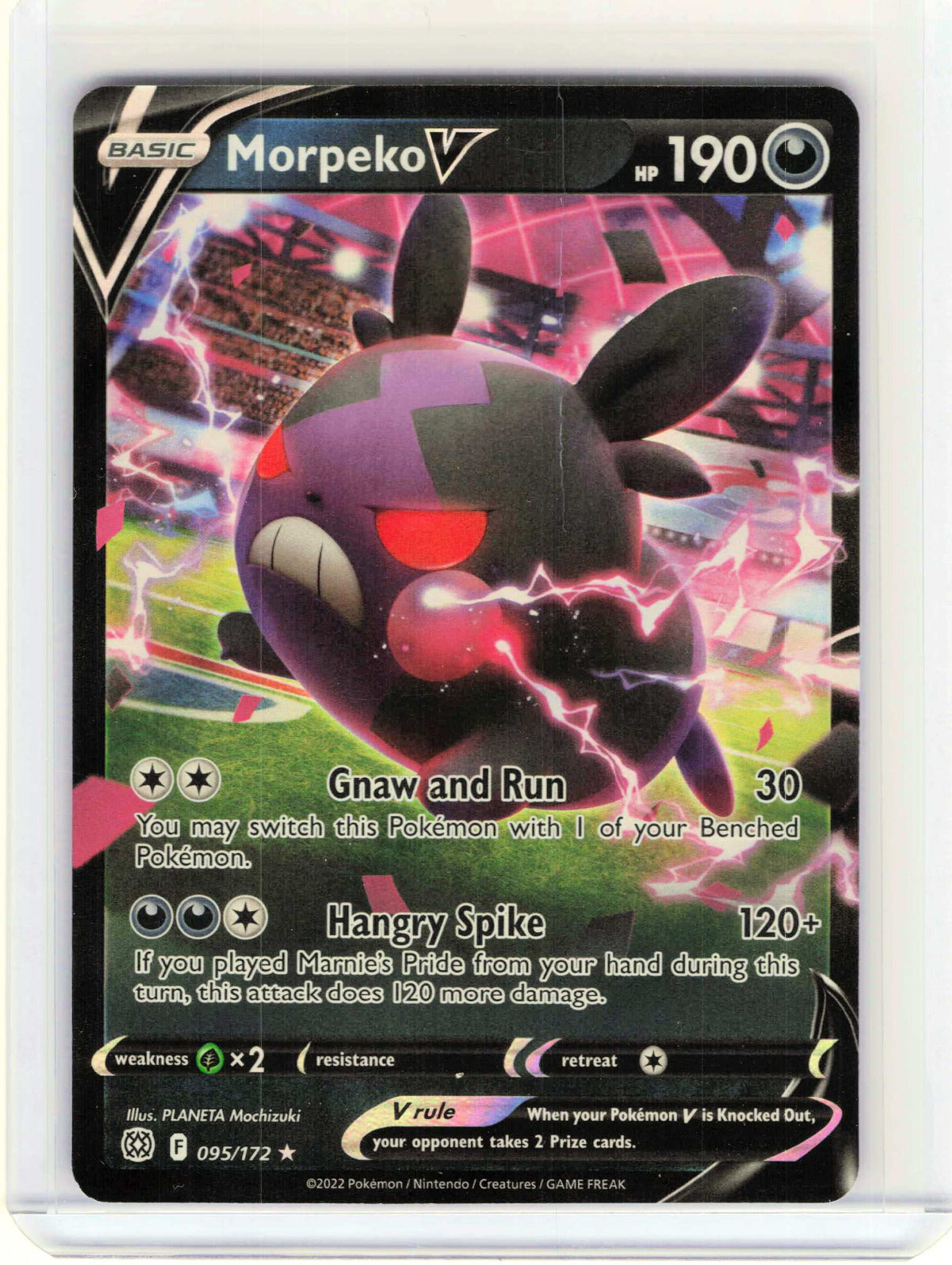 Morpeko V #095/172 Pokemon SWSH09: Brilliant Stars