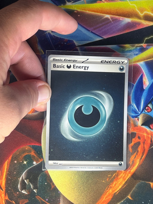 Basic Darkness Energy [Cosmos Holo] #7 Pokemon Scarlet & Violet Energy