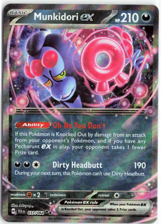 Munkidori ex #037/064 Pokemon SV: Shrouded Fable