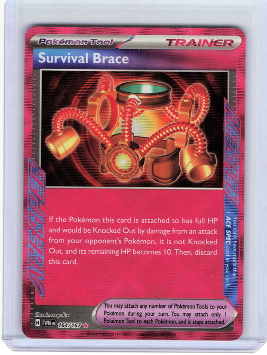 Survival Brace #164/167 Pokemon SV06: Twilight Masquerade