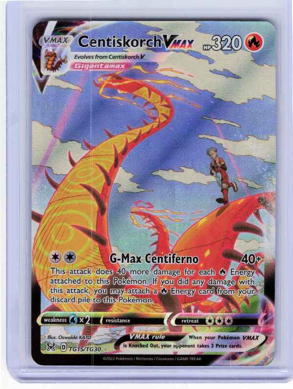 Centiskorch VMAX #TG15 Pokemon Lost Origin