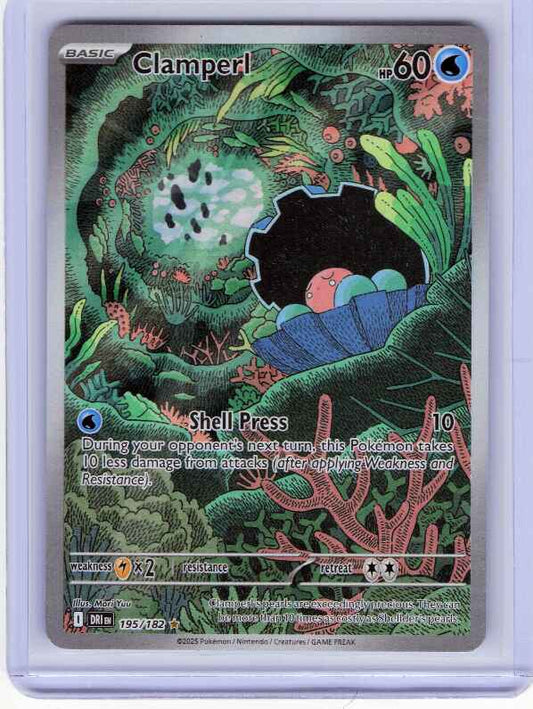 Clamperl #195 Pokemon Destined Rivals