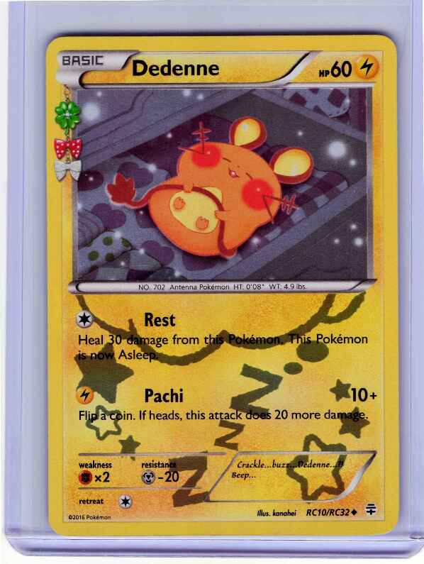 Dedenne #RC10 Pokemon Generations