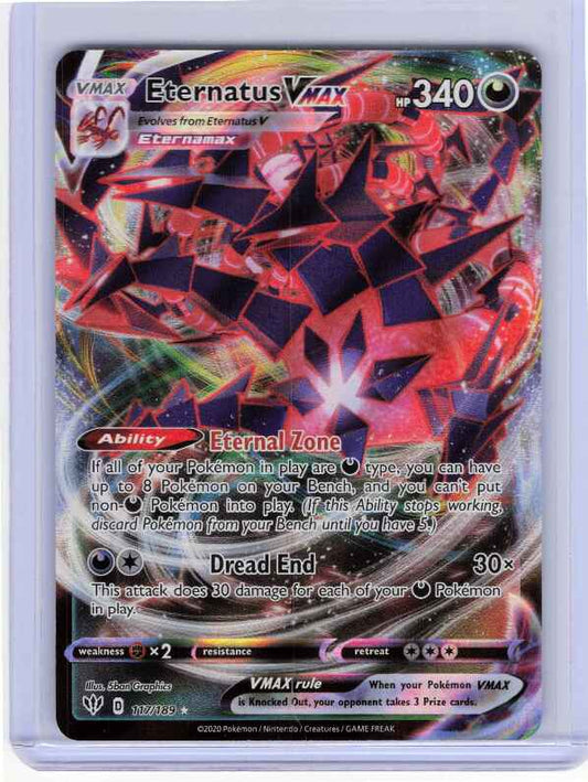Eternatus VMAX #117 Pokemon Darkness Ablaze