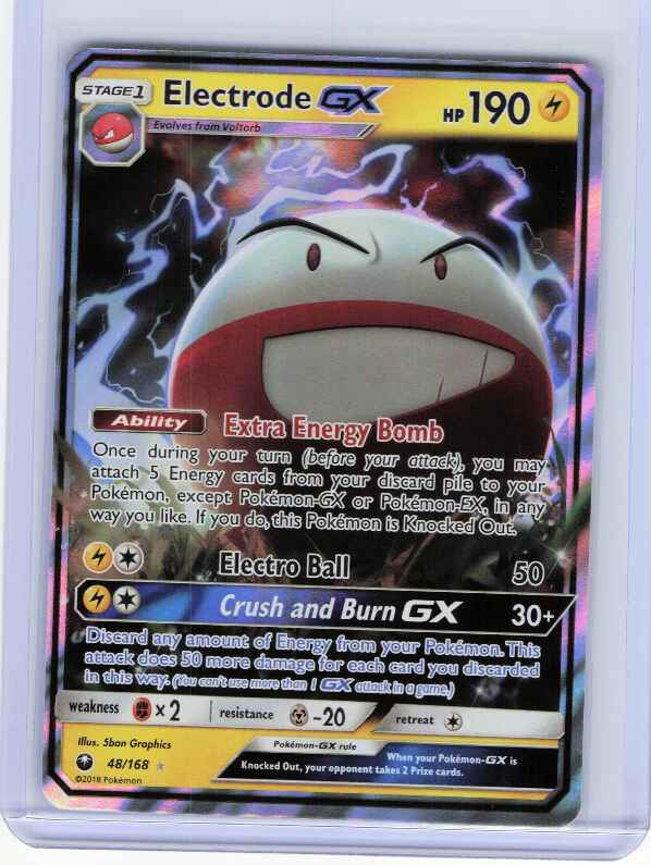 Electrode GX #48 Pokemon Celestial Storm