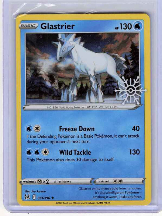 Glastrier [Snowflake Stamp] #51 Pokemon Lost Origin