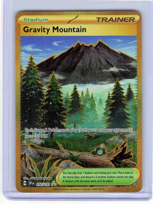 Gravity Mountain #250 Pokemon Surging Sparks