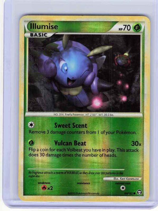 Illumise [Reverse Holo] #64 Pokemon Triumphant
