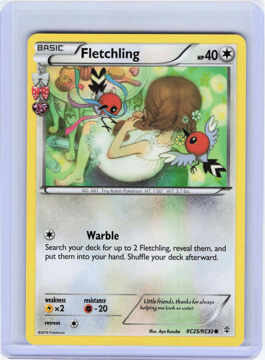 Fletchling RC25/RC32 Common Generations: Radiant Collection NM