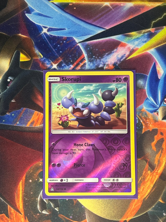 Skorupi [Reverse Holo] #54 Pokemon Ultra Prism