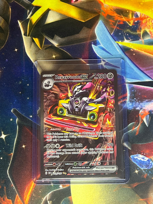Revavroom Ex #224 Pokemon Obsidian Flames