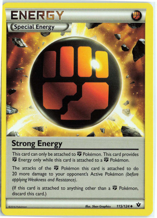 Strong Energy #115/124 Pokemon XY Fates Collide