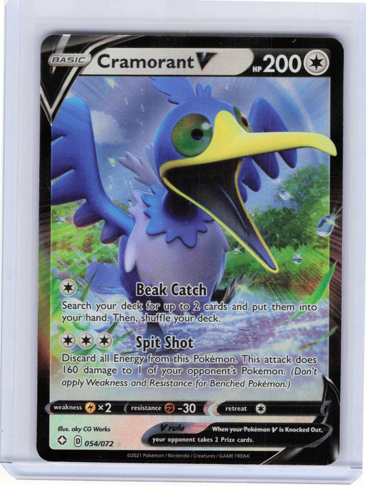 Cramorant V #054/072 Pokemon Shining Fates