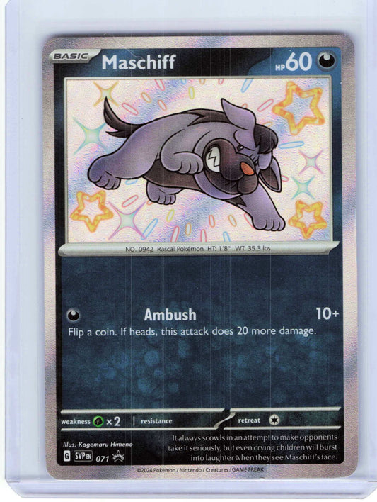 Maschiff #071 Pokemon SV: Scarlet & Violet Promo Cards