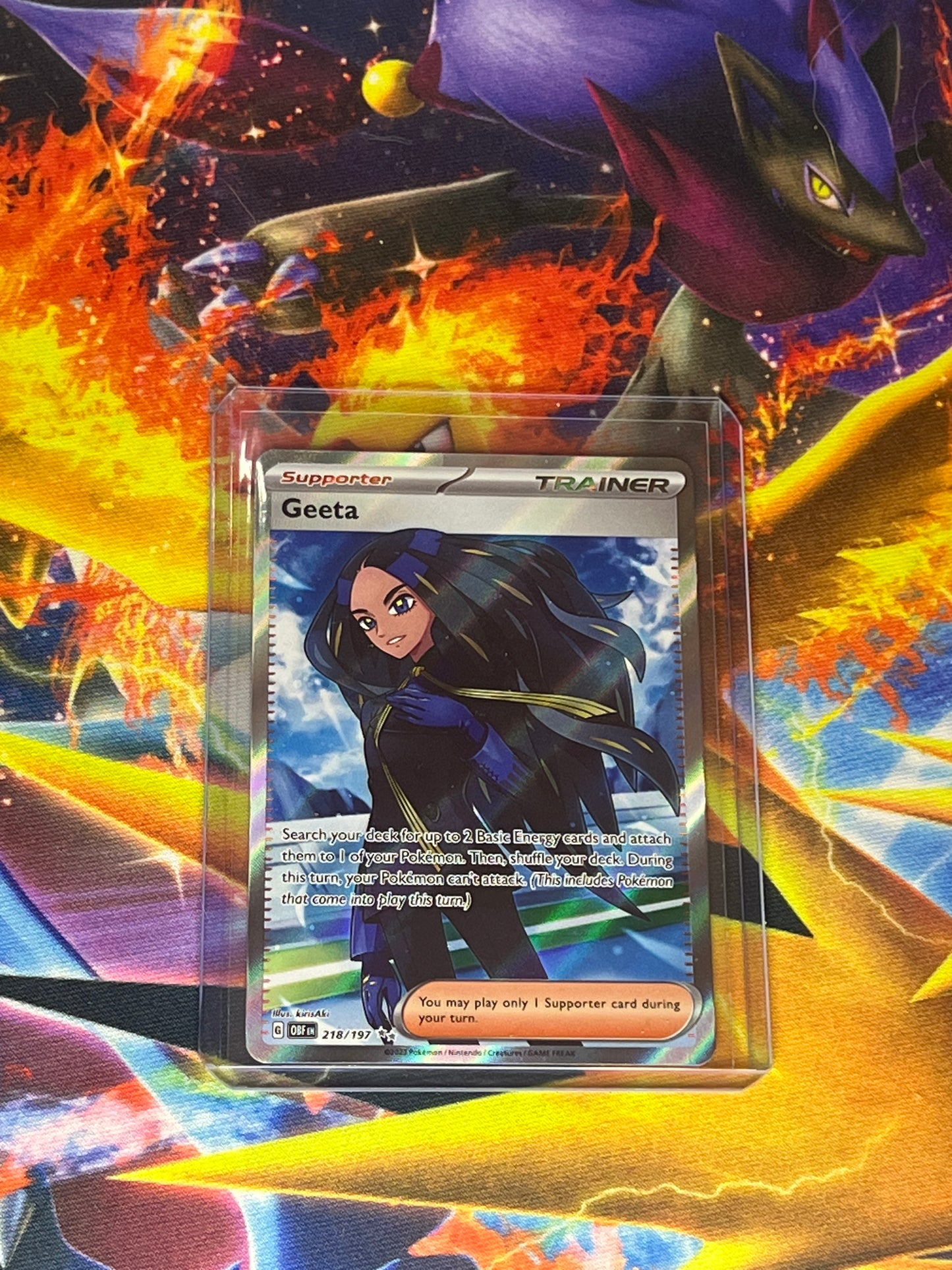 Geeta #218 Pokemon Obsidian Flames