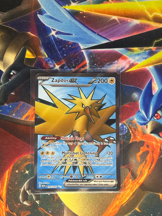 Zapdos Ex #192 Pokemon Scarlet & Violet 151