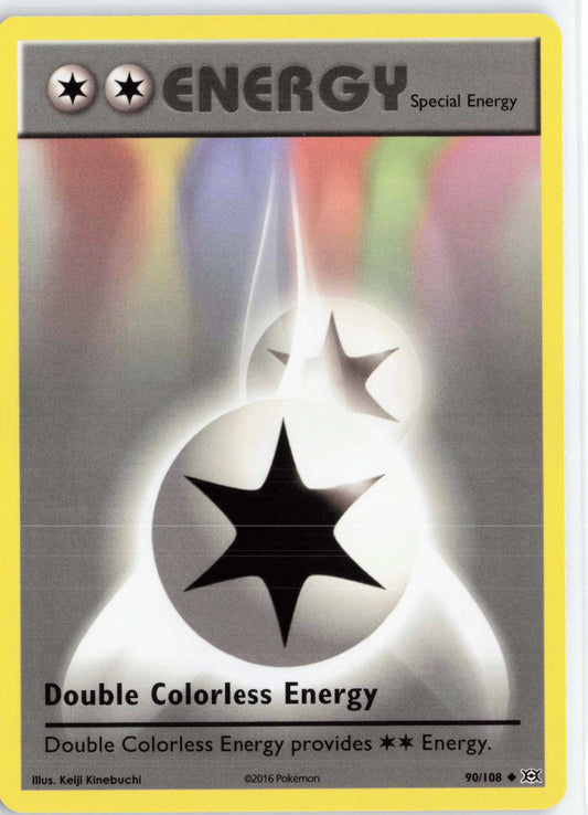 Double Colorless Energy #90/108 Pokemon XY Evolutions