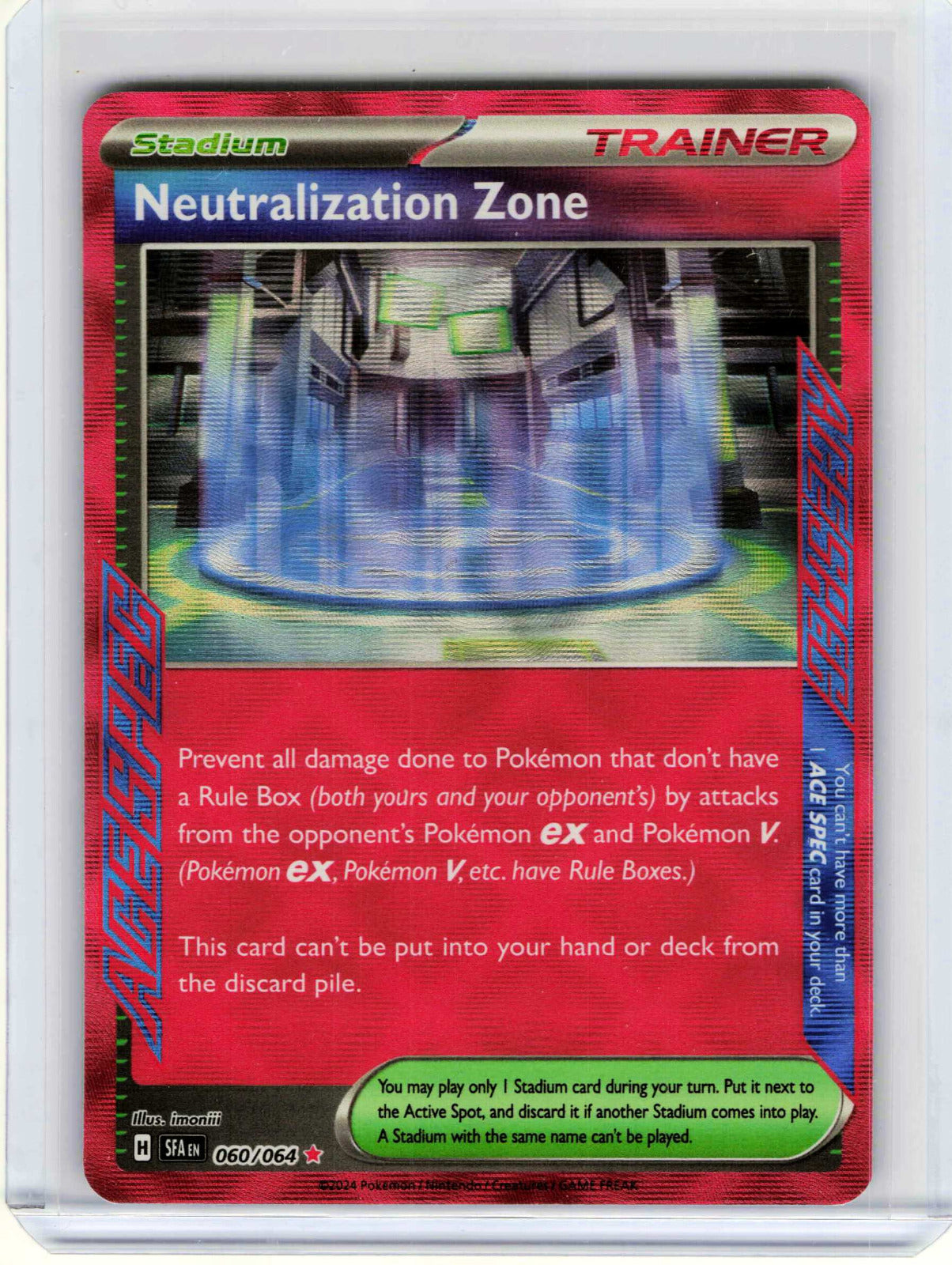 Neutralization Zone #060/064 Pokemon SV: Shrouded Fable