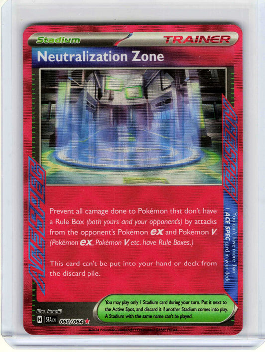 Neutralization Zone #060/064 Pokemon SV: Shrouded Fable