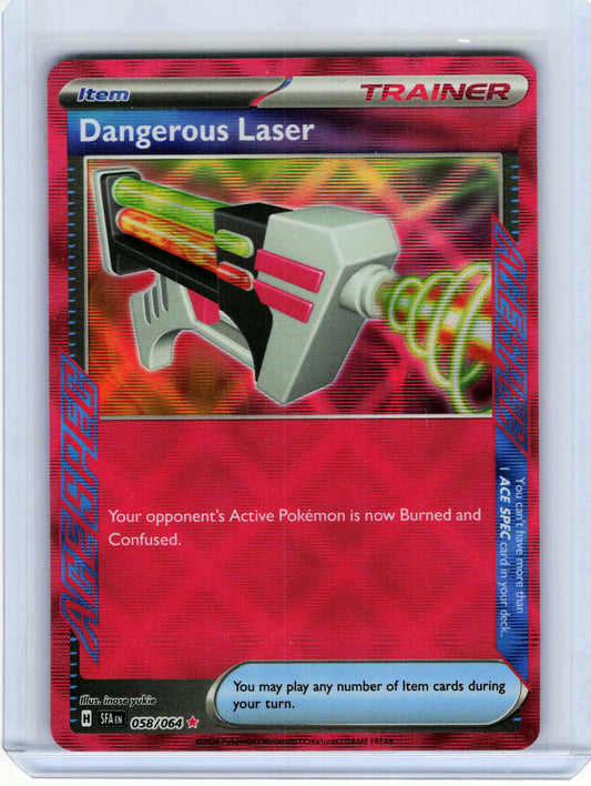 Dangerous Laser #058/064 Pokemon SV: Shrouded Fable